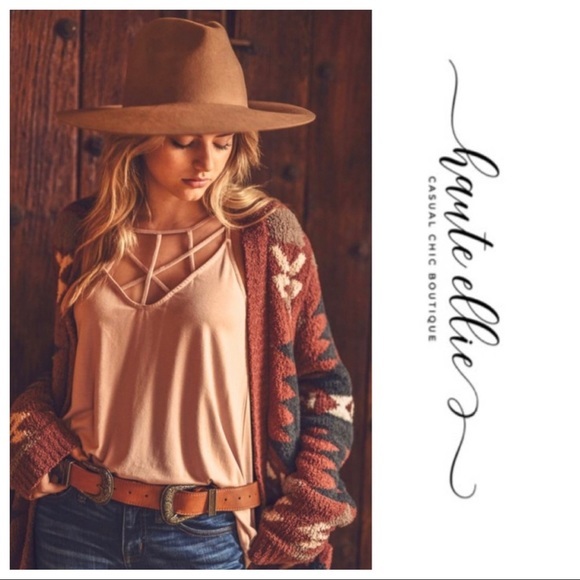 Tribal Print Open Front Cardigan - Picture 10 of 10